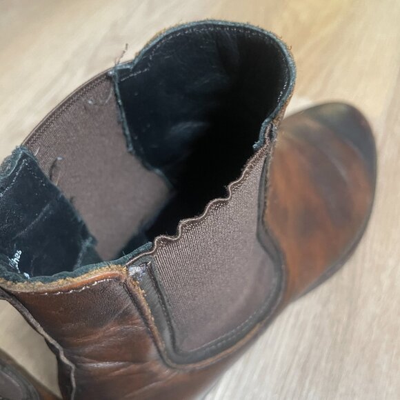 Thursday Boot Company women’s Chelsea Ankle Boots size 7 brown leather - Picture 7 of 9